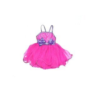 Girl Weismann Dance Get Back Up Again 10209 Pink Sequin Purple Dress Costume SC